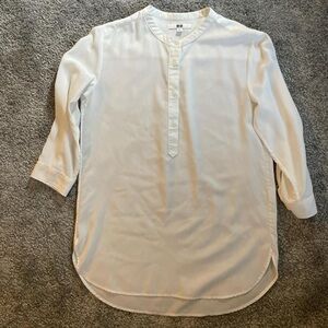 Uniqlo Cream Blouse for Women